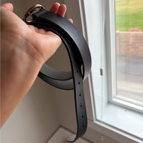 Gloria Vanderbilt  Genuine Black Leather Belt. Size‎ XL - Picture 6 of 6